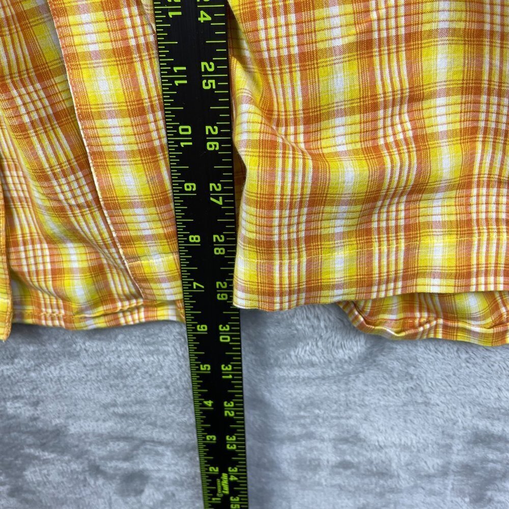 Arizona Jeans Co Button Down Short Sleeve Shirt Men's Size Large - Picture 6 of 7